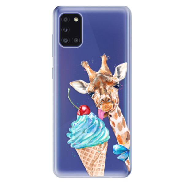 Odolné silikonové pouzdro iSaprio - Love Ice-Cream - Samsung Galaxy A31