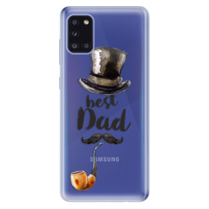 Odolné silikonové pouzdro iSaprio - Best Dad na mobil Samsung Galaxy A31