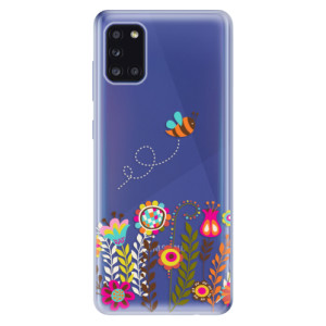 Odolné silikonové pouzdro iSaprio - Bee 01 na mobil Samsung Galaxy A31