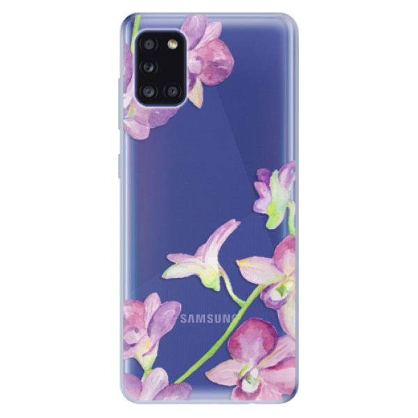 Odolné silikonové pouzdro iSaprio - Purple Orchid - Samsung Galaxy A31
