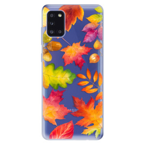Odolné silikonové pouzdro iSaprio - Autumn Leaves 01 na mobil Samsung Galaxy A31