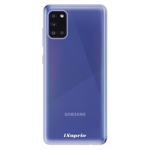 Odolné silikonové pouzdro iSaprio - 4Pure - čiré bez potisku na mobil Samsung Galaxy A31 (Odolný silikonový kryt, obal, pouzdro iSaprio - 4Pure - čiré bez potisku na mobilní telefon Samsung Galaxy A31)