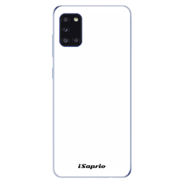 Odolné silikonové pouzdro iSaprio - 4Pure - bílý - Samsung Galaxy A31