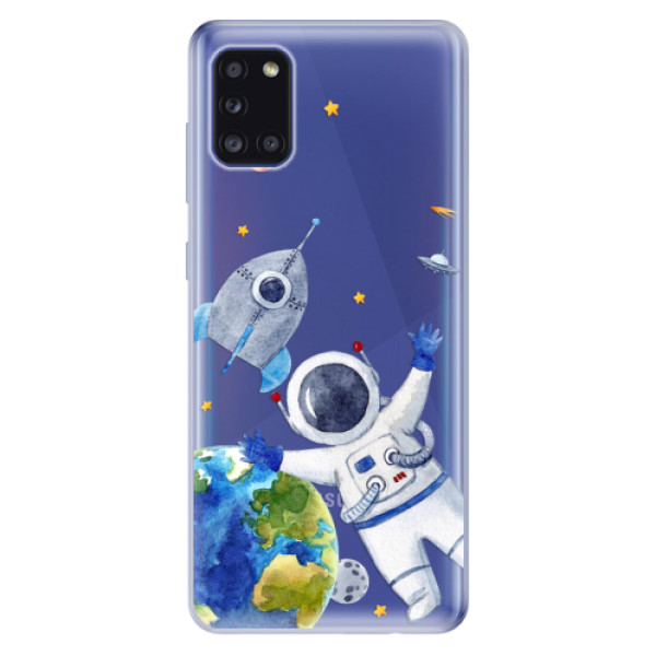 Odolné silikonové pouzdro iSaprio - Space 05 - Samsung Galaxy A31