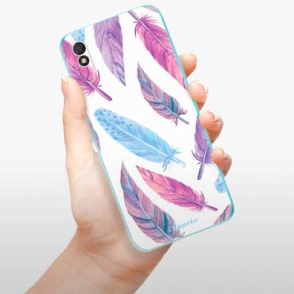 Silikonové pouzdro iSaprio - Xiaomi Redmi 9A / Xiaomi Redmi 9AT - Feather Pattern 10