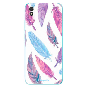 Silikonové pouzdro iSaprio - Xiaomi Redmi 9A / Xiaomi Redmi 9AT - Feather Pattern 10