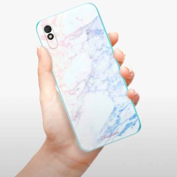 Silikonové pouzdro iSaprio - Xiaomi Redmi 9A / Xiaomi Redmi 9AT - Raibow Marble 10
