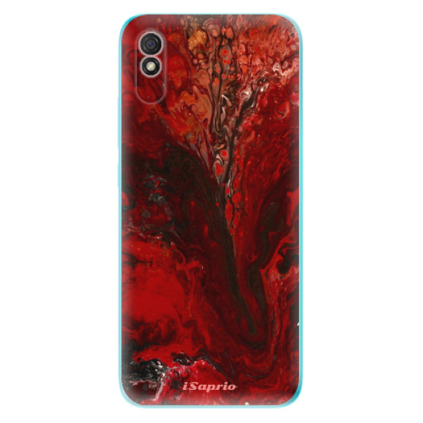 Odolné silikonové pouzdro iSaprio - RedMarble 17 - Xiaomi Redmi 9A