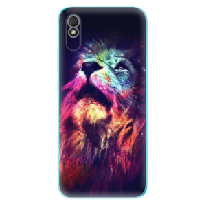 Silikonové pouzdro iSaprio - Xiaomi Redmi 9A / Xiaomi Redmi 9AT - Lion in Colors