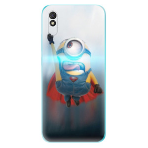 Silikonové pouzdro iSaprio - Xiaomi Redmi 9A / Xiaomi Redmi 9AT - Mimons Superman 02