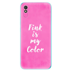 Silikonové pouzdro iSaprio - Xiaomi Redmi 9A / Xiaomi Redmi 9AT - Pink is my color