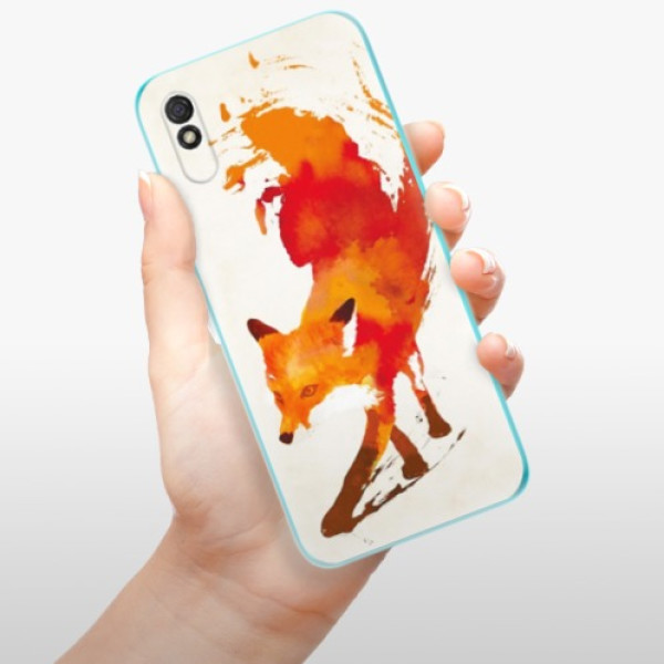 Silikonové pouzdro iSaprio - Xiaomi Redmi 9A / Xiaomi Redmi 9AT - Fast Fox