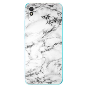 Silikonové pouzdro iSaprio - Xiaomi Redmi 9A / Xiaomi Redmi 9AT - White Marble 01