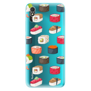Odolné silikonové pouzdro iSaprio - Sushi Pattern na mobil Xiaomi Redmi 9A / Xiaomi Redmi 9AT - výprodej