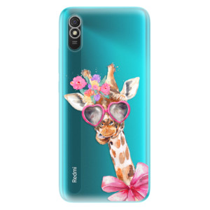 Silikonové pouzdro iSaprio - Xiaomi Redmi 9A / Xiaomi Redmi 9AT - Lady Giraffe