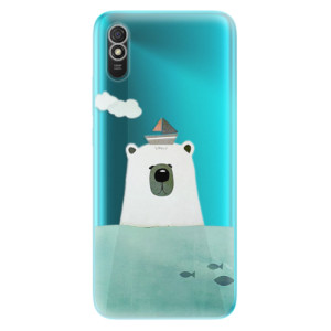 Silikonové pouzdro iSaprio - Xiaomi Redmi 9A / Xiaomi Redmi 9AT - Bear With Boat