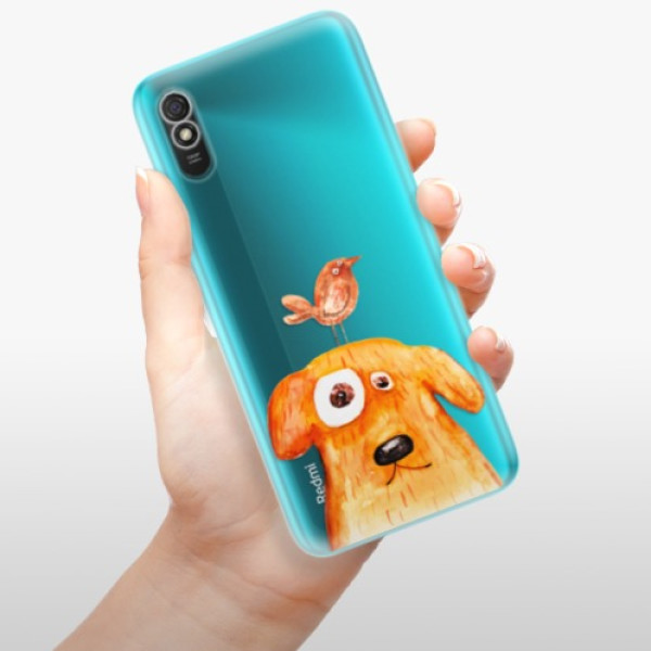 Silikonové pouzdro iSaprio - Xiaomi Redmi 9A / Xiaomi Redmi 9AT - Dog And Bird