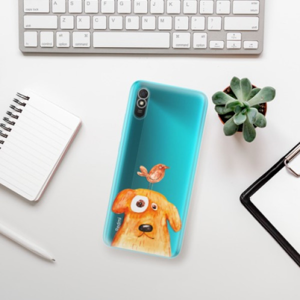 Silikonové pouzdro iSaprio - Xiaomi Redmi 9A / Xiaomi Redmi 9AT - Dog And Bird