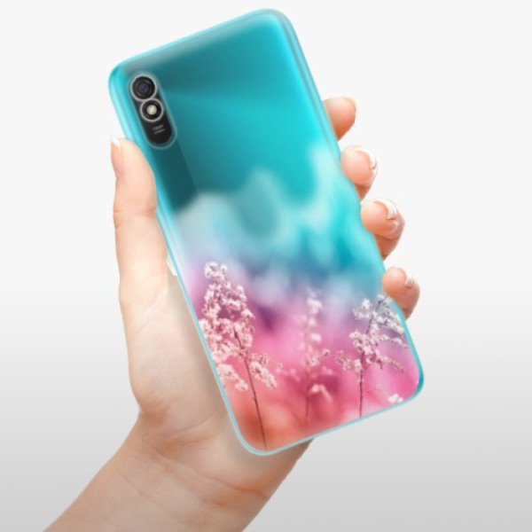 Silikonové pouzdro iSaprio - Xiaomi Redmi 9A / Xiaomi Redmi 9AT - Rainbow Grass