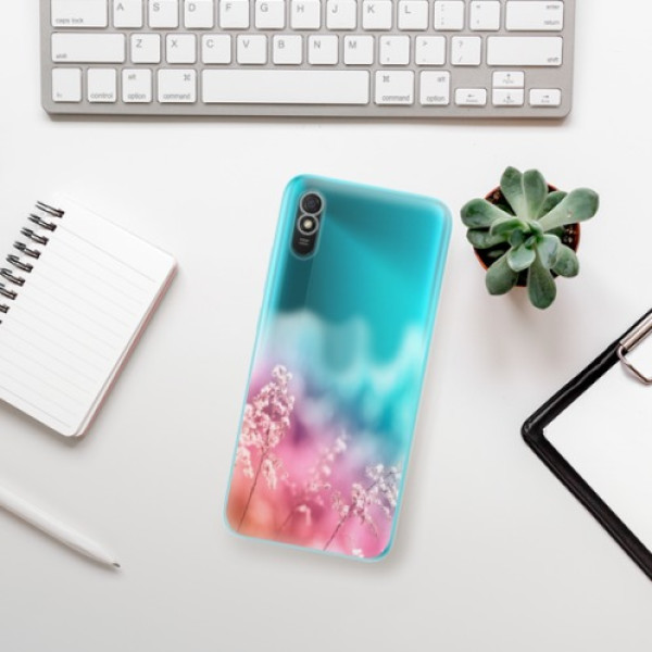 Silikonové pouzdro iSaprio - Xiaomi Redmi 9A / Xiaomi Redmi 9AT - Rainbow Grass