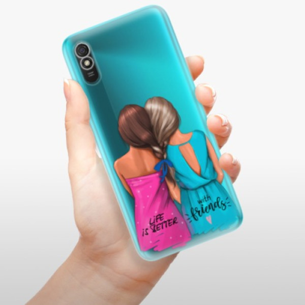 Silikonové pouzdro iSaprio - Xiaomi Redmi 9A / Xiaomi Redmi 9AT - Best Friends