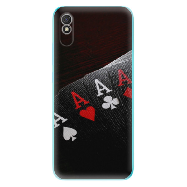 Odolné silikonové pouzdro iSaprio - Poker na mobil Xiaomi Redmi 9A / Xiaomi Redmi 9AT (Odolný silikonový kryt, obal, pouzdro iSaprio - Poker na mobilní telefon Xiaomi Redmi 9A / Xiaomi Redmi 9AT)