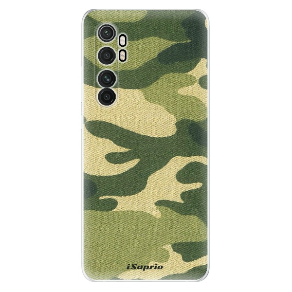 Odolné silikonové pouzdro iSaprio - Green Camuflage 01 - Xiaomi Mi Note 10 Lite