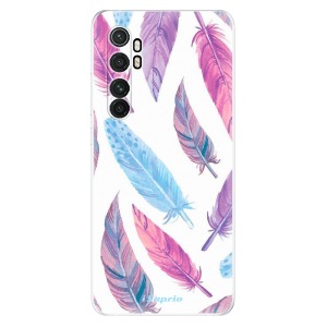 Odolné silikonové pouzdro iSaprio - Feather Pattern 10 na mobil Xiaomi Mi Note 10 Lite