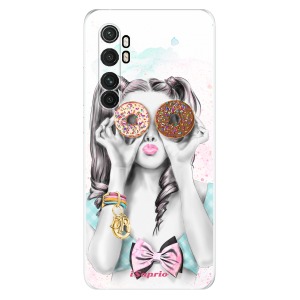 Odolné silikonové pouzdro iSaprio - Donuts 10 na mobil Xiaomi Mi Note 10 Lite