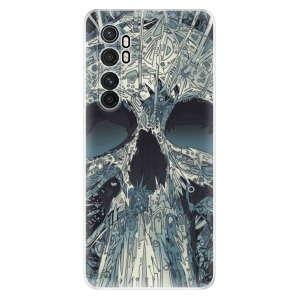 Odolné silikonové pouzdro iSaprio - Abstract Skull na mobil Xiaomi Mi Note 10 Lite