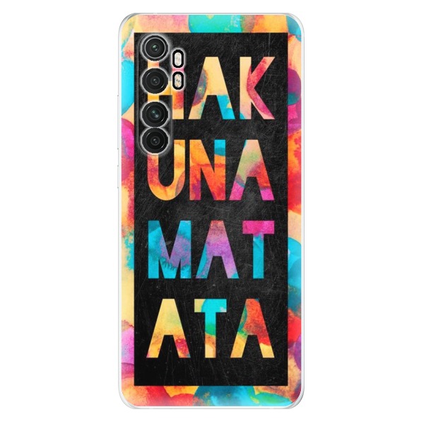 Odolné silikonové pouzdro iSaprio - Hakuna Matata 01 - Xiaomi Mi Note 10 Lite