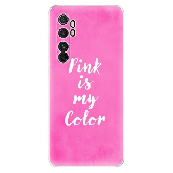 Odolné silikonové pouzdro iSaprio - Pink is my color - Xiaomi Mi Note 10 Lite