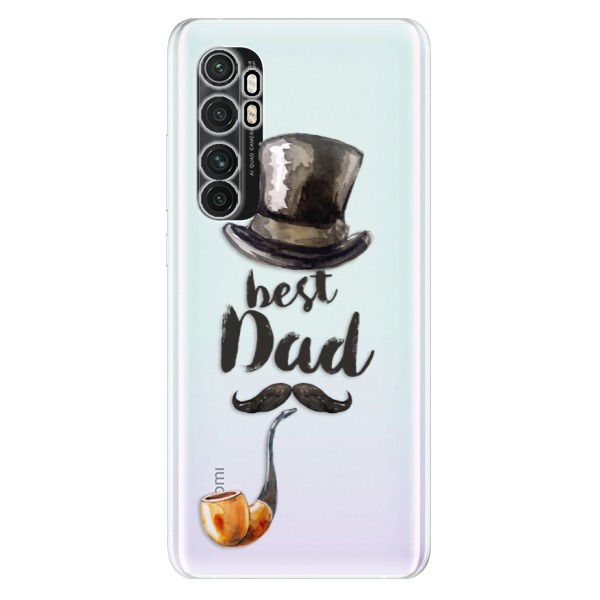 Odolné silikonové pouzdro iSaprio - Best Dad - Xiaomi Mi Note 10 Lite