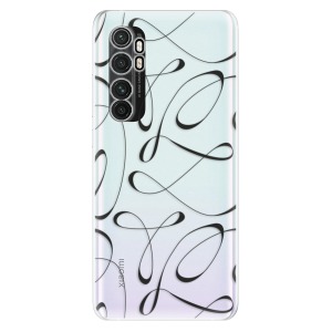 Odolné silikonové pouzdro iSaprio - Fancy - black na mobil Xiaomi Mi Note 10 Lite