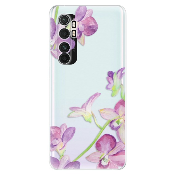 Odolné silikonové pouzdro iSaprio - Purple Orchid - Xiaomi Mi Note 10 Lite
