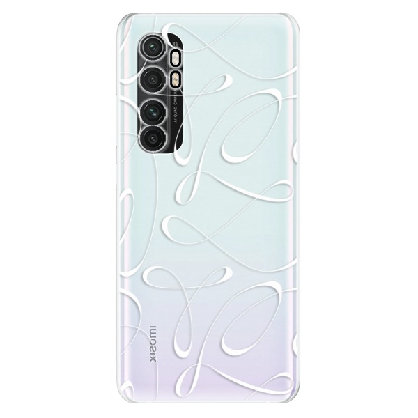 Odolné silikonové pouzdro iSaprio - Fancy - white - Xiaomi Mi Note 10 Lite