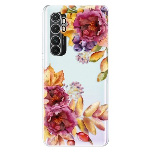Odolné silikonové pouzdro iSaprio - Fall Flowers na mobil Xiaomi Mi Note 10 Lite