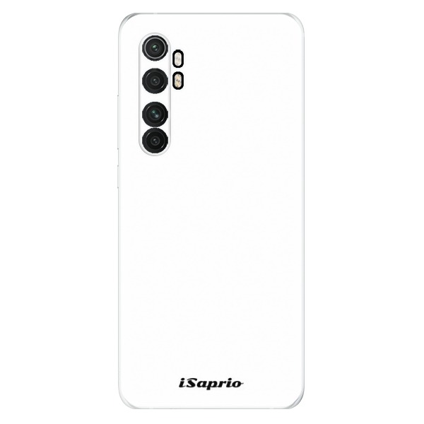 Odolné silikonové pouzdro iSaprio - 4Pure - bílý - Xiaomi Mi Note 10 Lite