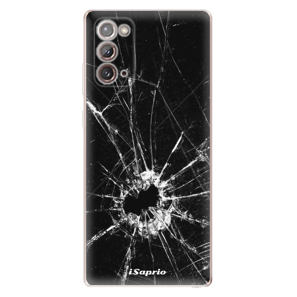 Odolné silikonové pouzdro iSaprio - Broken Glass 10 - Samsung Galaxy Note 20