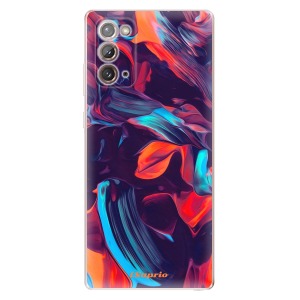 Odolné silikonové pouzdro iSaprio - Color Marble 19 na mobil Samsung Galaxy Note 20