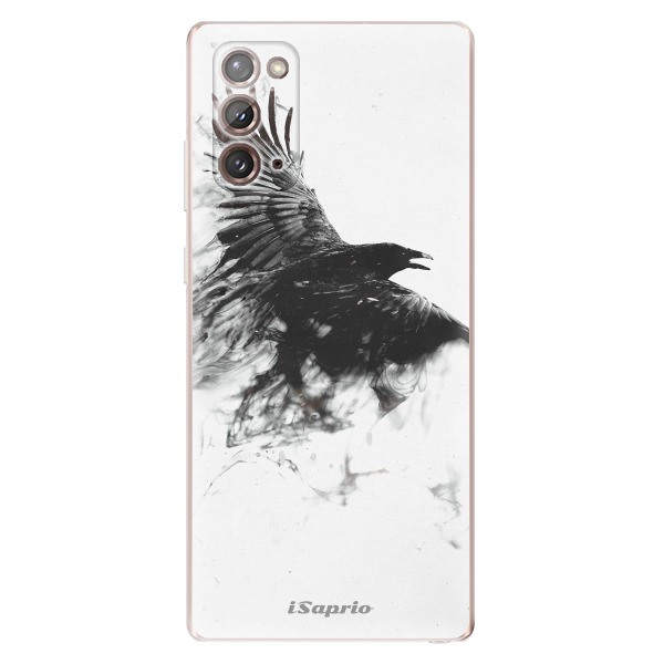 Odolné silikonové pouzdro iSaprio - Dark Bird 01 - Samsung Galaxy Note 20