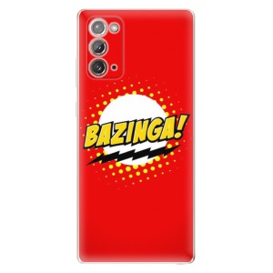 Odolné silikonové pouzdro iSaprio - Bazinga 01 na mobil Samsung Galaxy Note 20