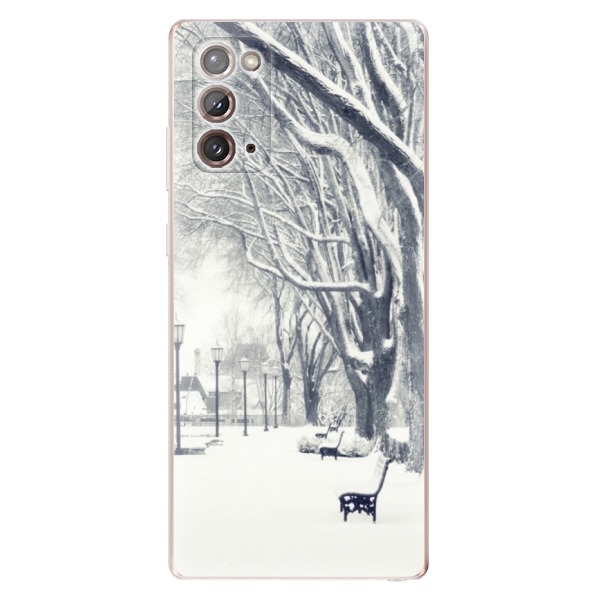 Odolné silikonové pouzdro iSaprio - Snow Park - Samsung Galaxy Note 20