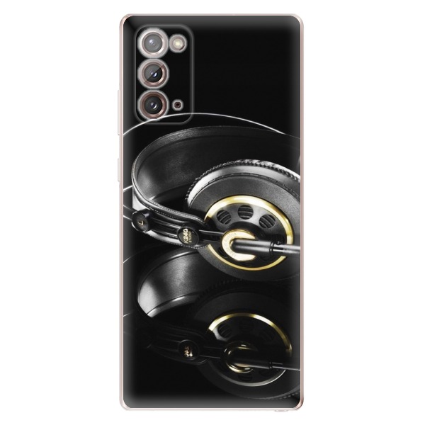 Levně Odolné silikonové pouzdro iSaprio - Headphones 02 - Samsung Galaxy Note 20