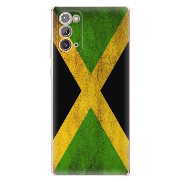 Odolné silikonové pouzdro iSaprio - Flag of Jamaica - Samsung Galaxy Note 20