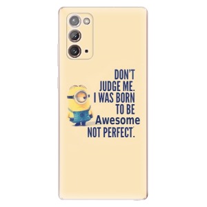 Odolné silikonové pouzdro iSaprio - Be Awesome na mobil Samsung Galaxy Note 20