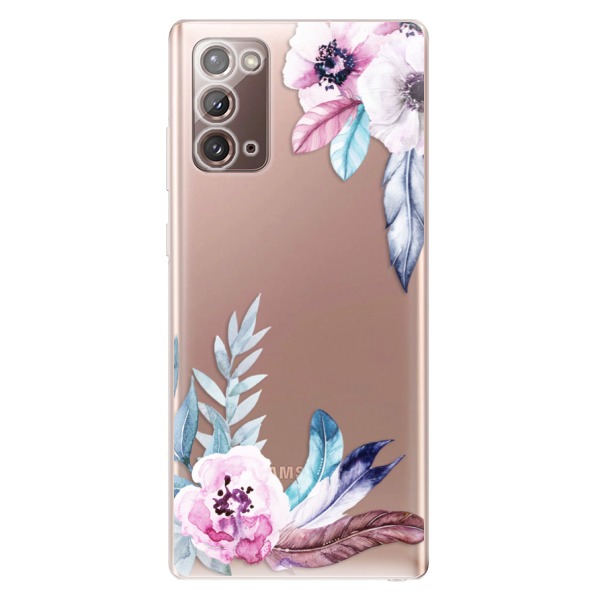 Odolné silikonové pouzdro iSaprio - Flower Pattern 04 - Samsung Galaxy Note 20