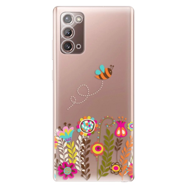 Odolné silikonové pouzdro iSaprio - Bee 01 - Samsung Galaxy Note 20
