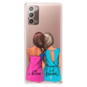 Odolné silikonové pouzdro iSaprio - Best Friends na mobil Samsung Galaxy Note 20