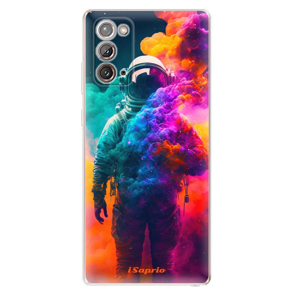Odolné silikonové pouzdro iSaprio - Astronaut in Colors - Samsung Galaxy Note 20